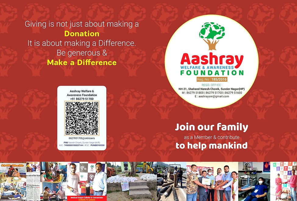 Donation impact and membership information